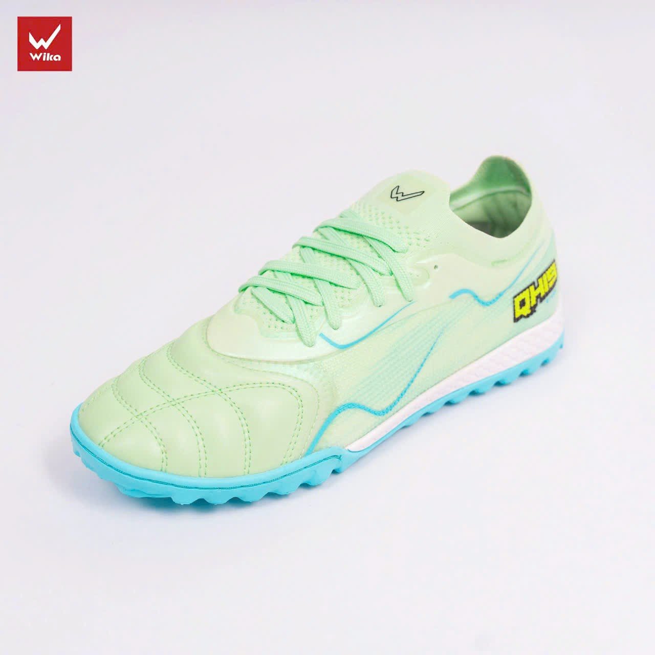 Giày Bóng Đá Wika QH19 Z-Vol Vàng Xanh